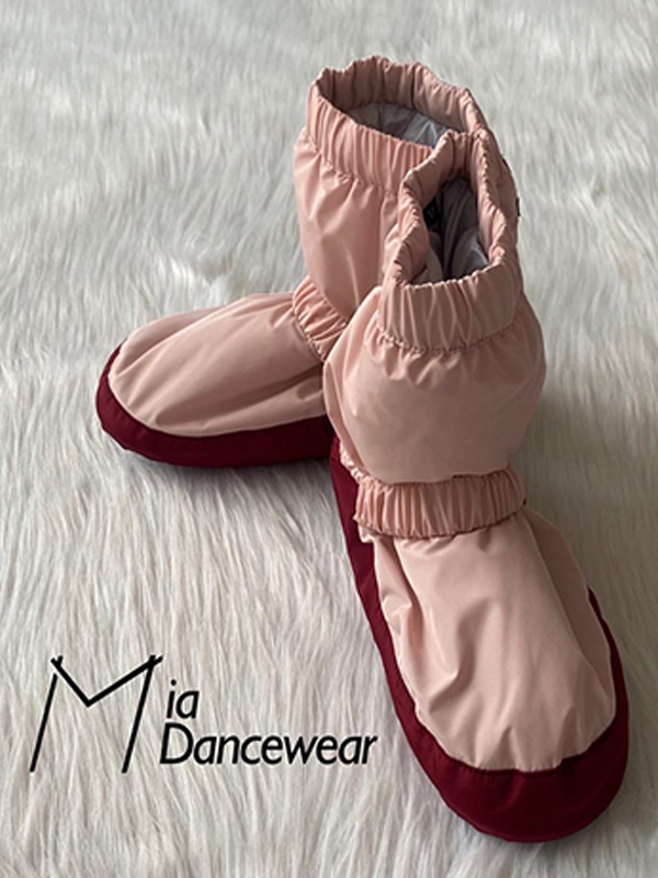 Mia Dancewear_Warmup Boots (Rose&Red)