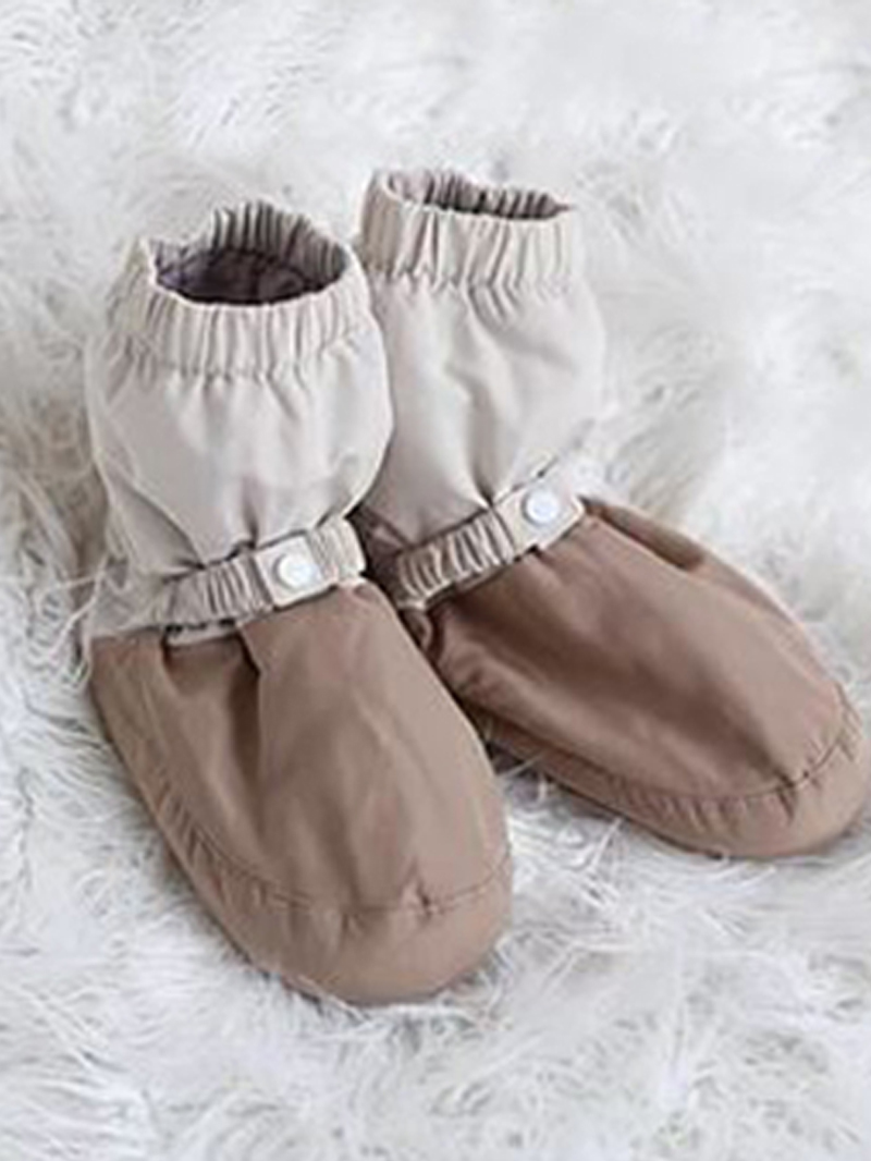 Mia Dancewear_Warm-up boots Ver.2 (Vanilla&Coffee)