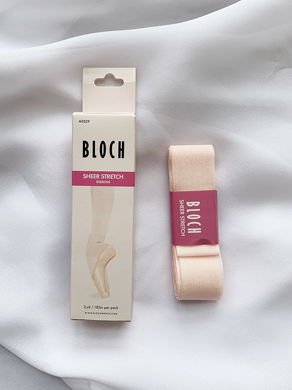 Bloch_A0529P Sheer Stretch Ribbon