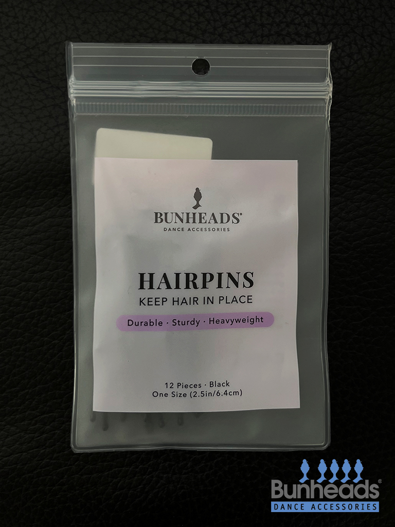 Bunheads_BH439B U-shaped pin (2Inch, 2.5Inch, 3Inch) Black