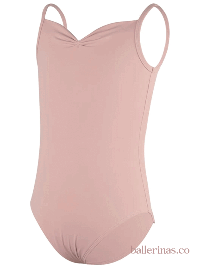 B3435_Pinch Front V-Back Camisole Leotard